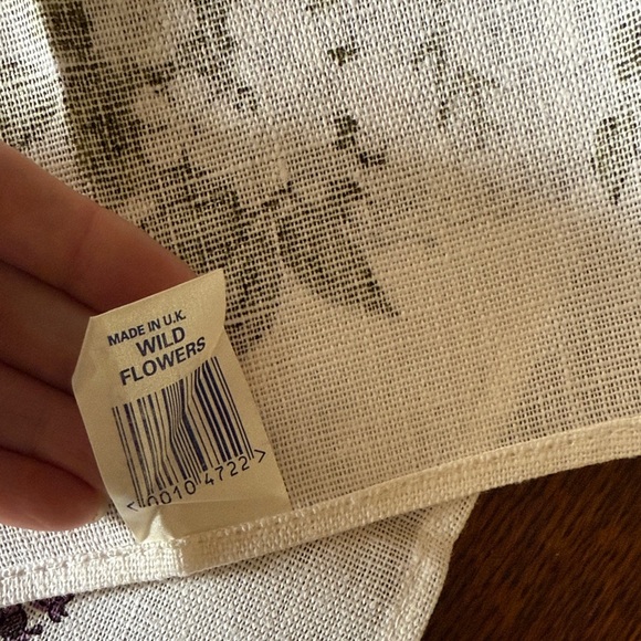 Wildflowers of Scotland Irish Linen Kitchen Tea Towel Vintage - Picture 8 of 8